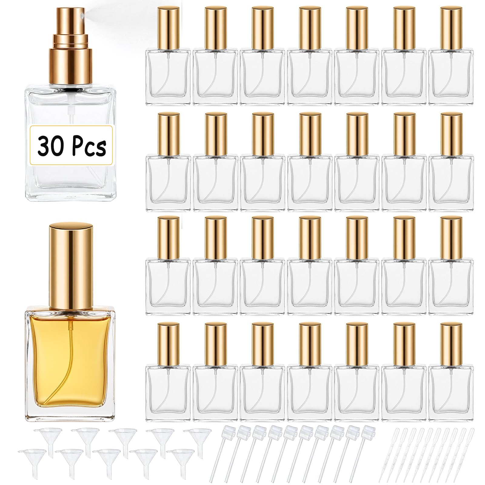 Perfume Quotes - Botellas de perfume de vidrio transparente