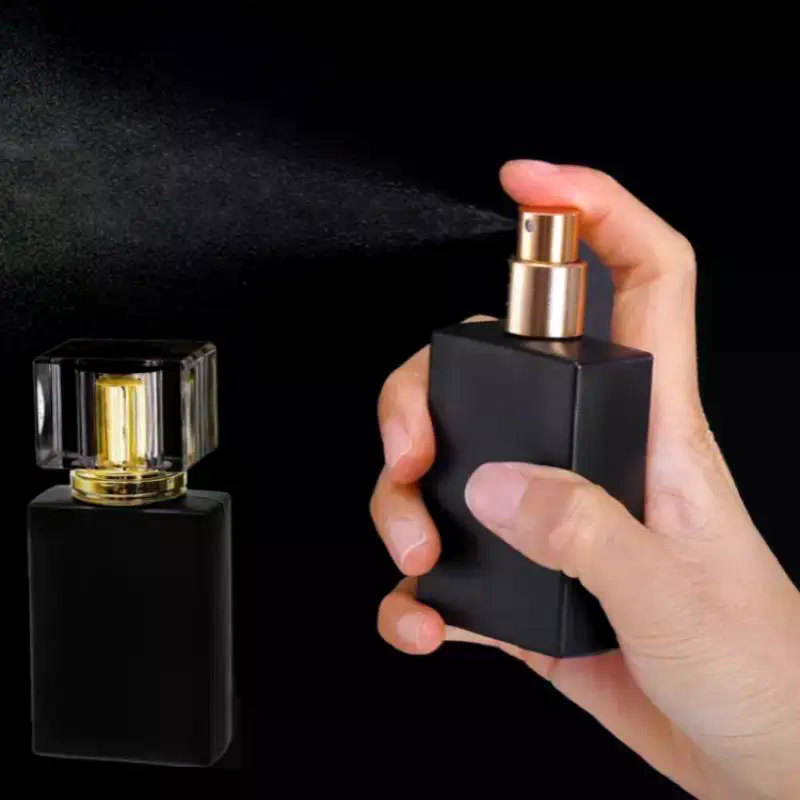Botella de Perfume negra brill - Perfume Fragrance Mist reseña y precio