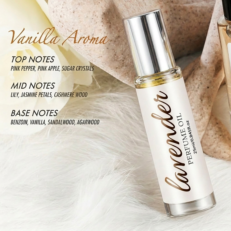 Perfume con fragancia de vaini - Vanilla Perfume Oil reseña y precio