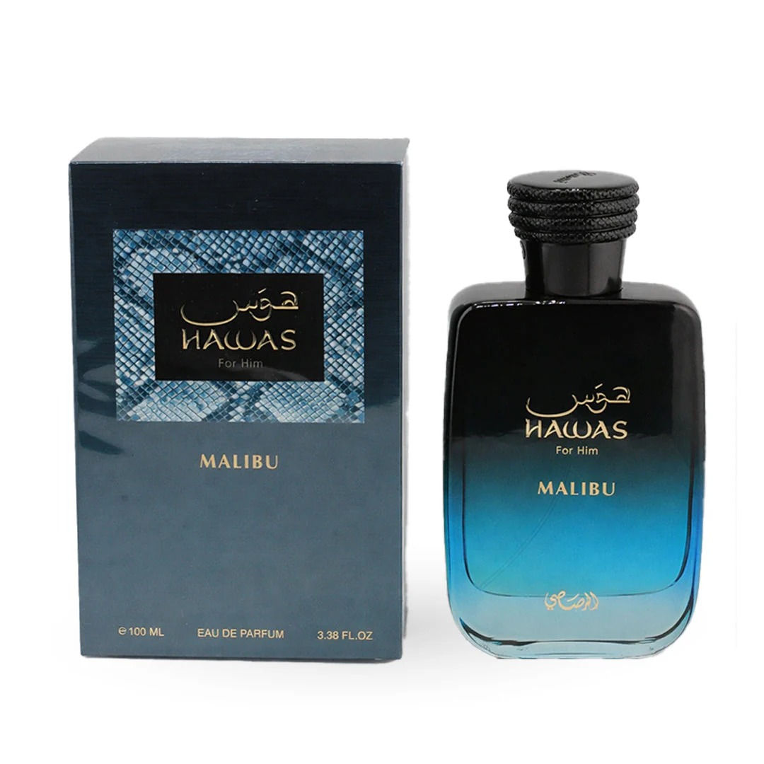 Rasasi Hawas Malibu For Him ED - Perfume Fragrance Mist reseña y precio