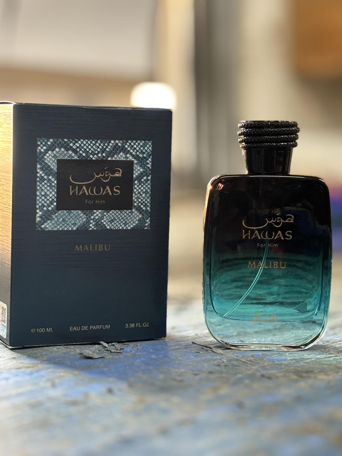 Rasasi Hawas Malibu For Him ED - Perfume Fragrance Mist reseña y precio