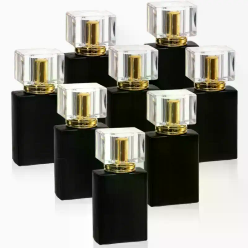 Botella de Perfume negra brill - Perfume Fragrance Mist reseña y precio