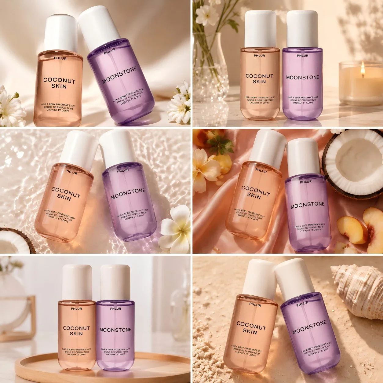 PHLUR Coconut Skin & Moonstone - Perfume Fragrance Mist reseña y precio