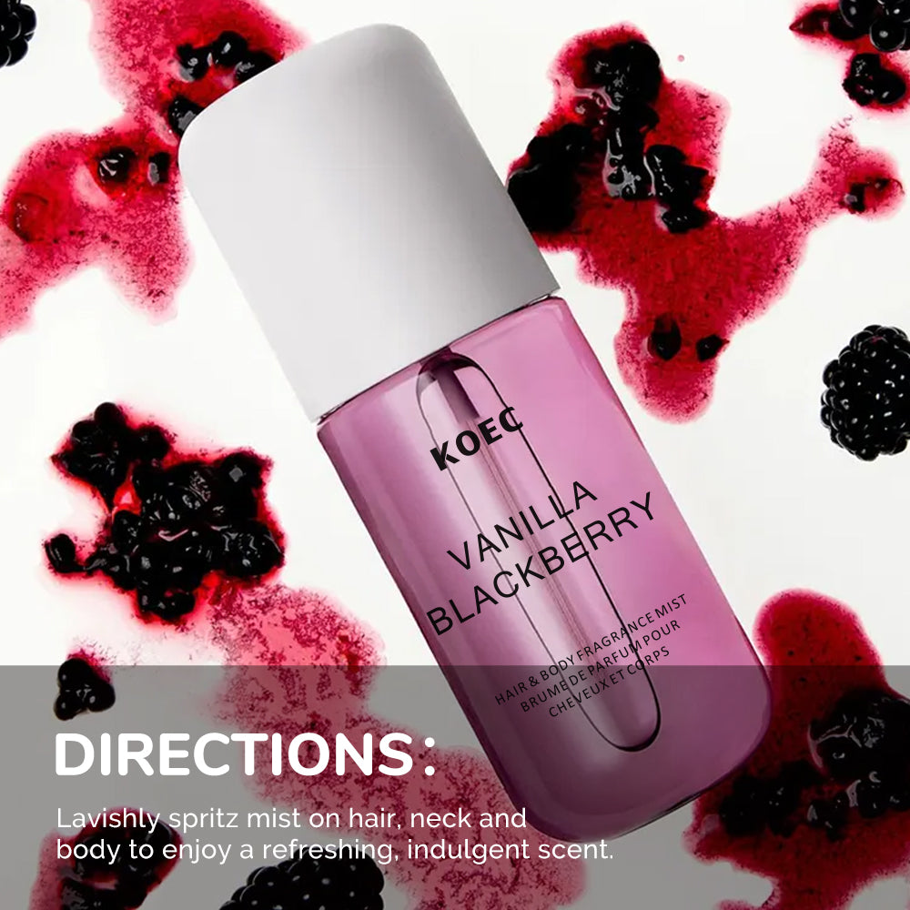 50ml KOEC vainilla mora fragan - Perfume Fragrance Mist reseña y precio